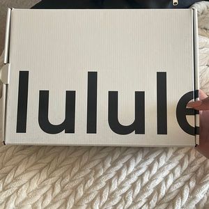 Lululemon workout shoes. Never worn. Unwanted gift!